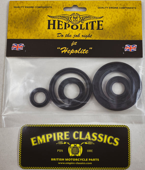 Hepolite Engine and Gearbox Oil Seal Kit - BSA Unit